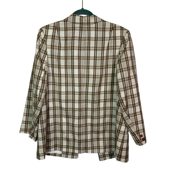 Pendleton Plade Oversized Blazer Jacket, Size 16 - Picture 6 of 7